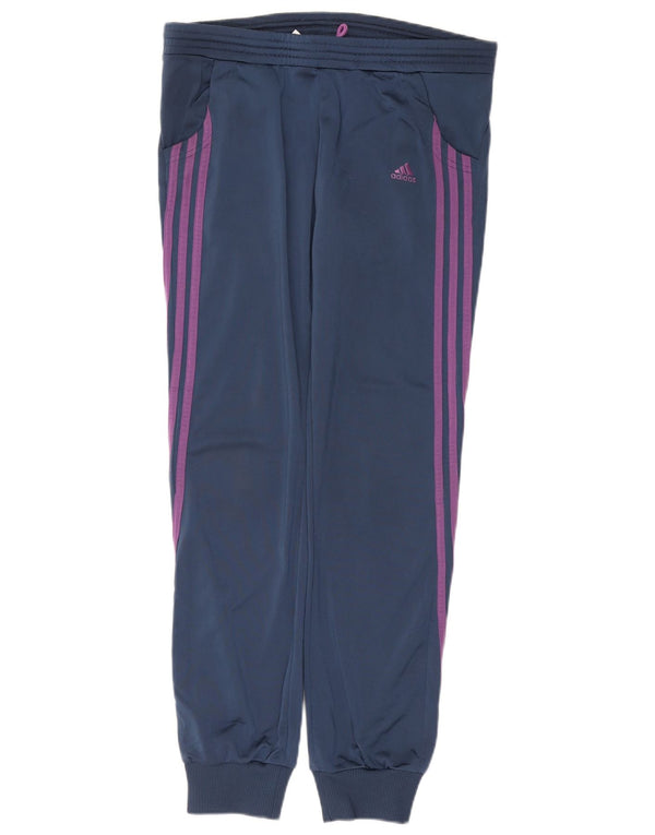 Pantaloni da tuta da donna ADIDAS Joggers UK 10 Small Poliestere blu navy
