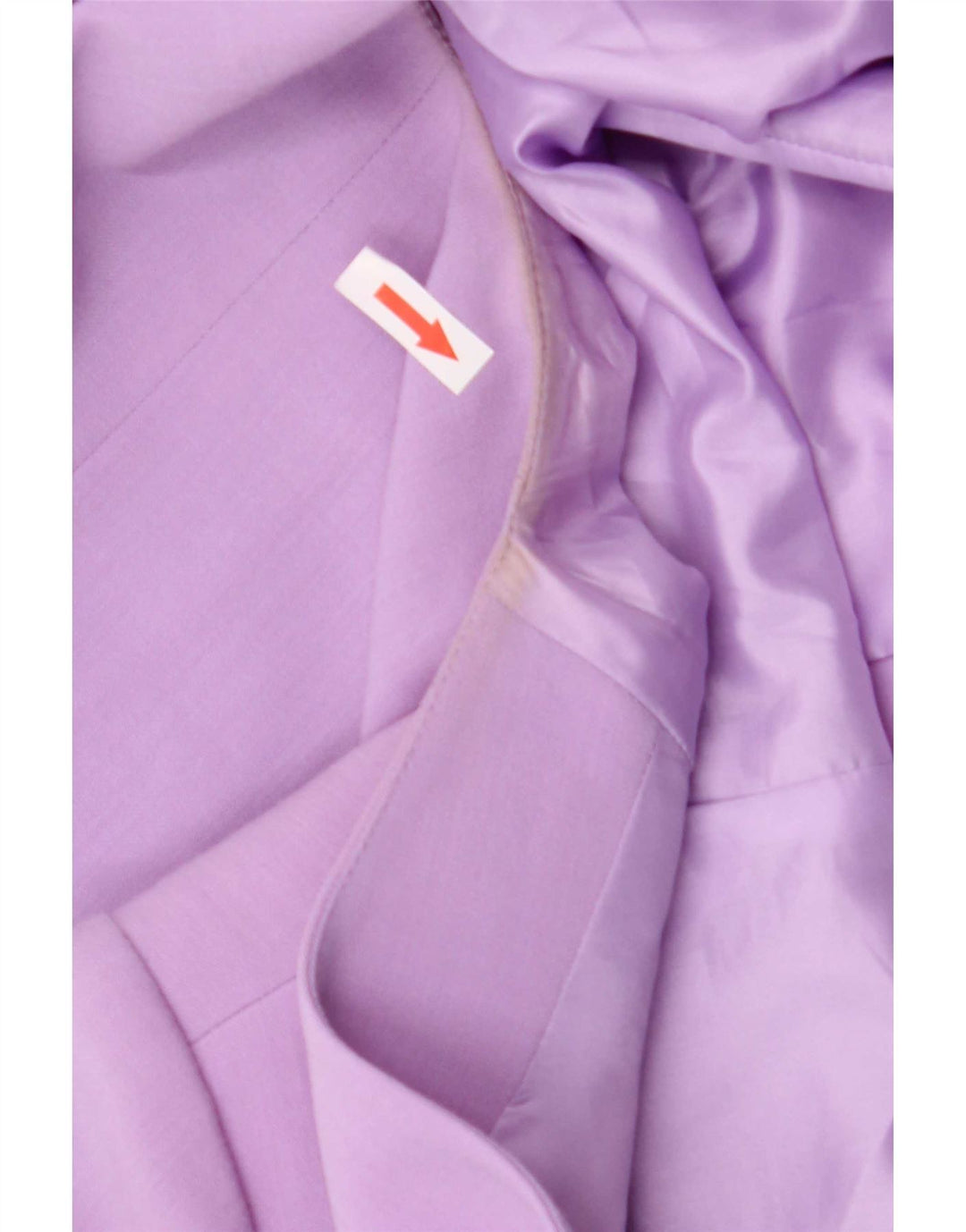 Giacca blazer da donna a 1 bottone Jacques Vert UK 20 2XL poliestere viola