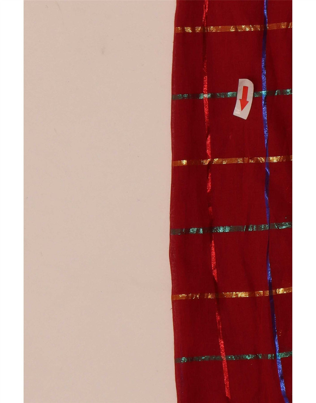 Giacca blazer da donna a 1 bottone Monsoon UK 12 Cotone a quadri rosso medio