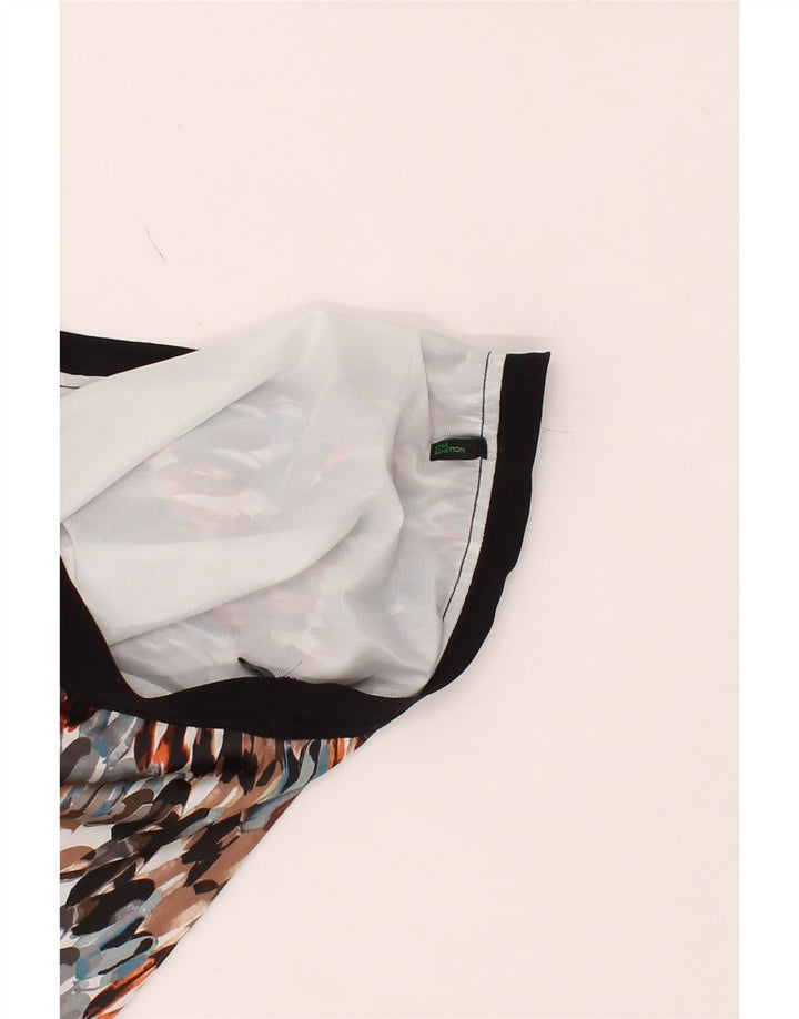 BENETTON Womens Abstract Pattern Straight Skirt Small W27 Multicoloured Vintage Benetton and Second-Hand Benetton from Messina Hembry 
