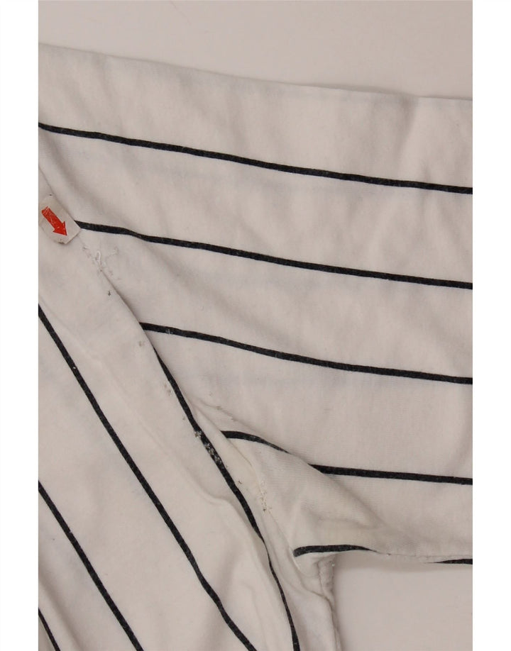 T-shirt grafica da uomo Karl Kani Top a righe bianche piccole