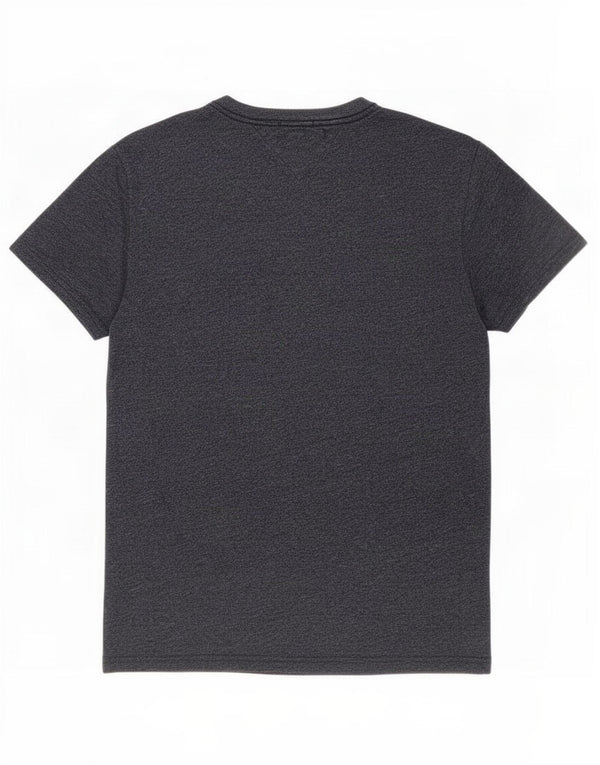 T-shirt grafica da uomo con vestibilità regolare Tommy Hilfiger Top piccola grigia chiazzata