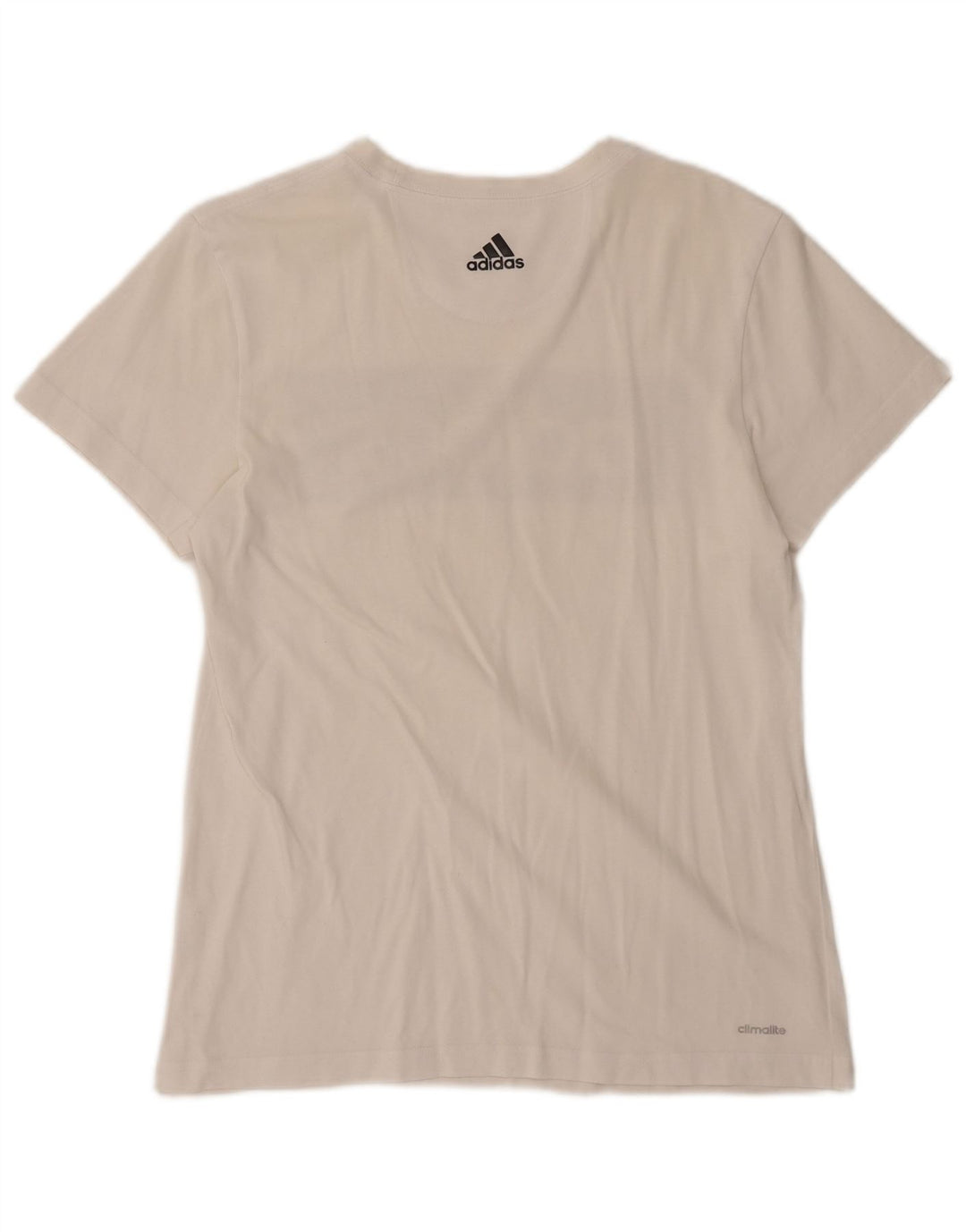 T-shirt grafica ADIDAS da uomo Climalite, colore bianco medio