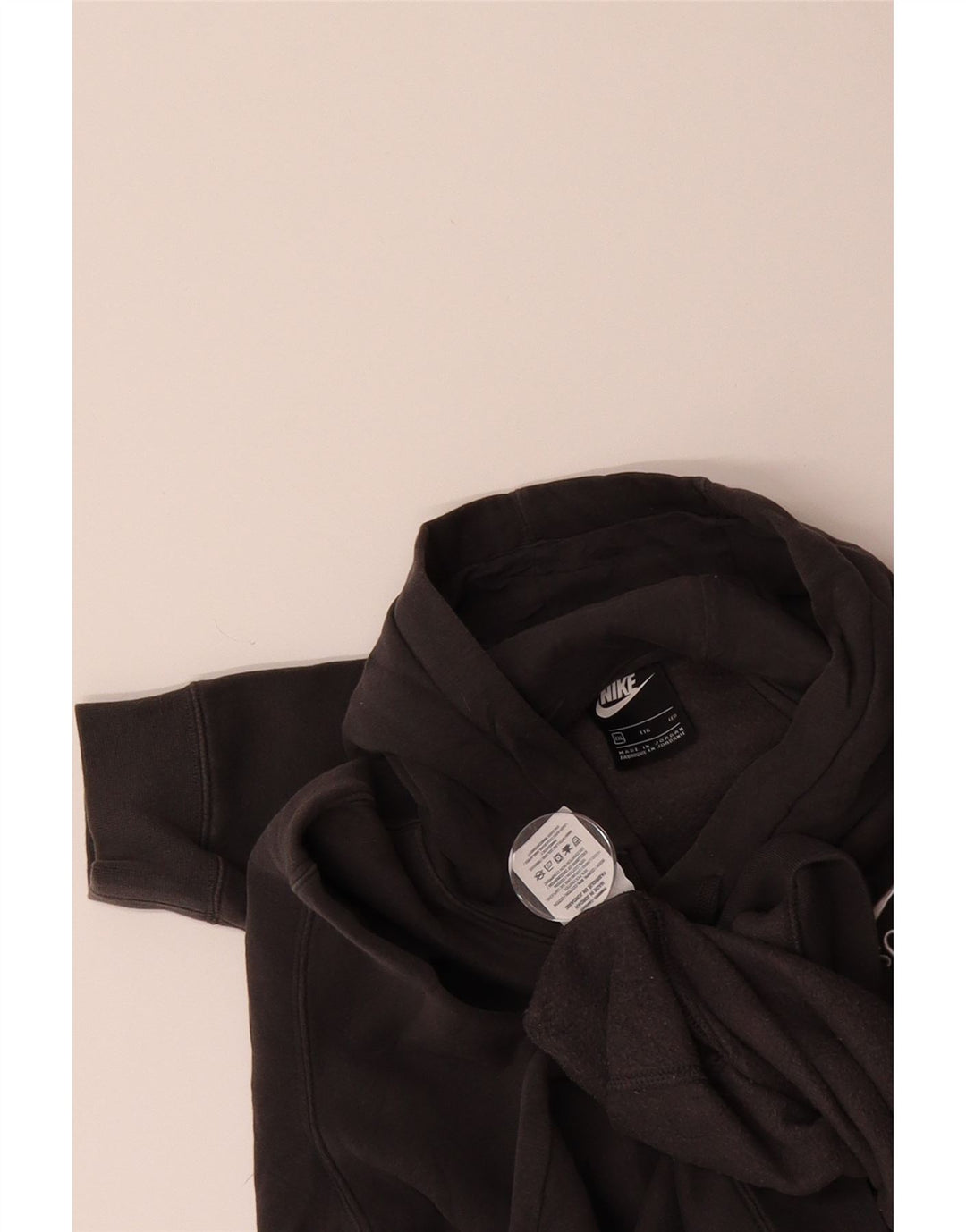 NIKE Mens Hoodie Jumper 2XL Grey Cotton Vintage Nike and Second-Hand Nike from Messina Hembry 