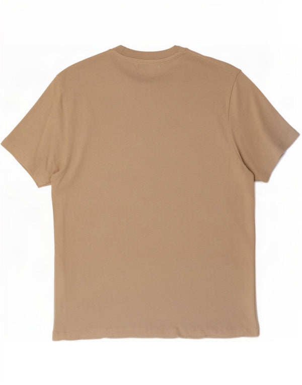 T-shirt Zara da uomo Top Small Beige