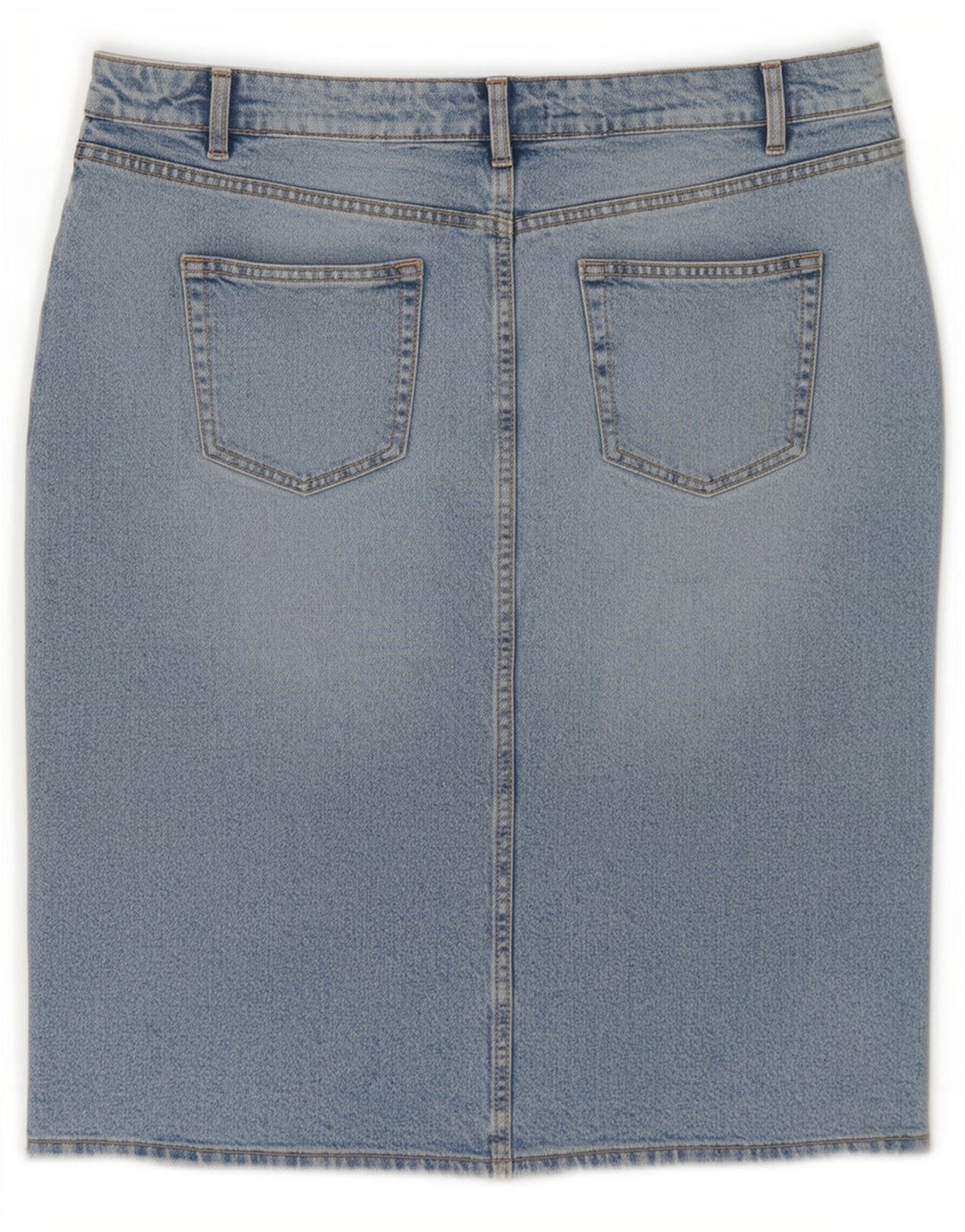 Gonna di jeans Zara da donna grande W30 blu