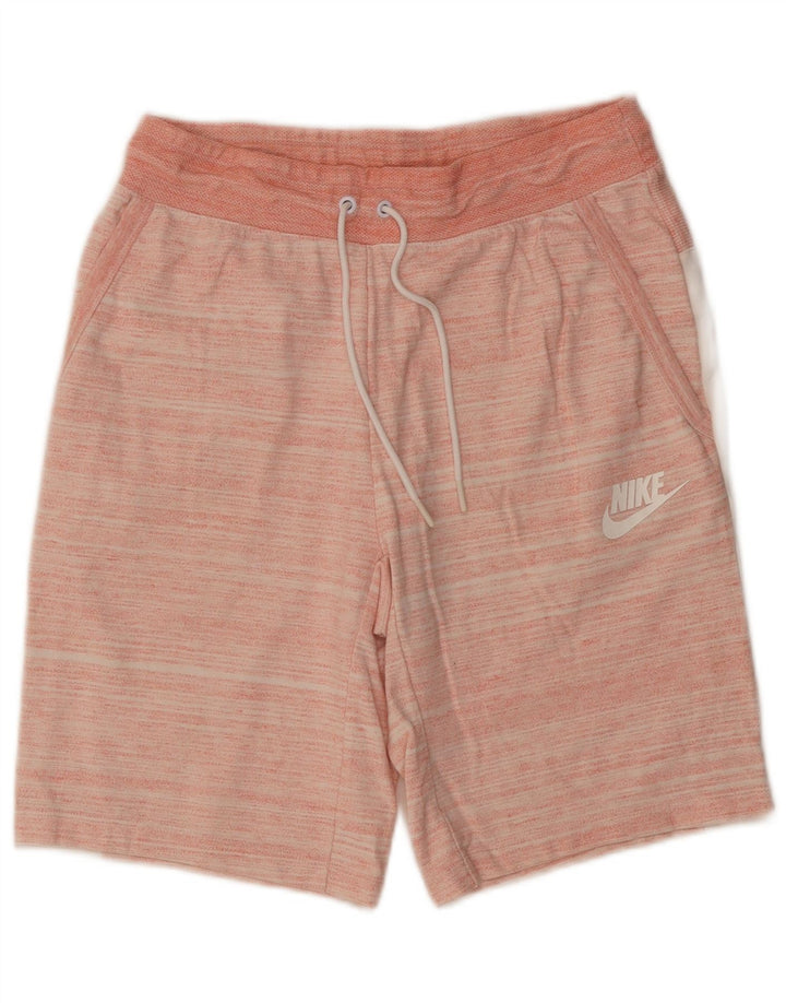 Pantaloncini sportivi Nike da uomo piccoli in cotone a righe rosa