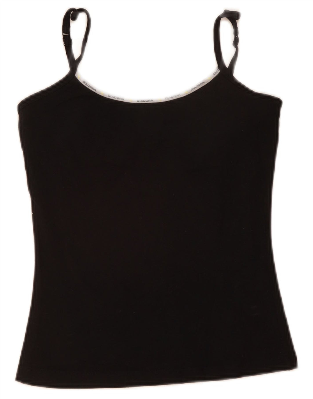 Canottiera Diadora da donna US 2 XS in cotone nero