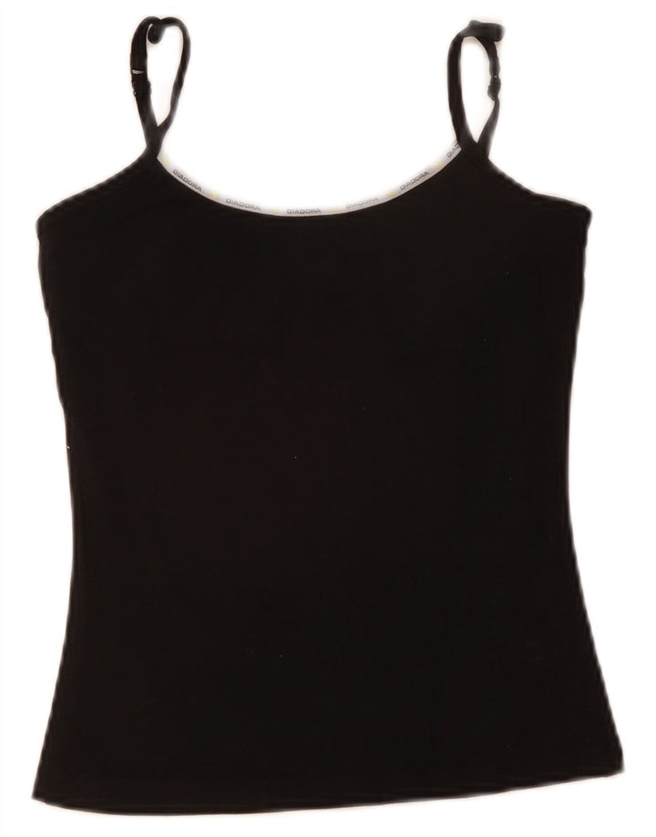 Canottiera Diadora da donna US 2 XS in cotone nero