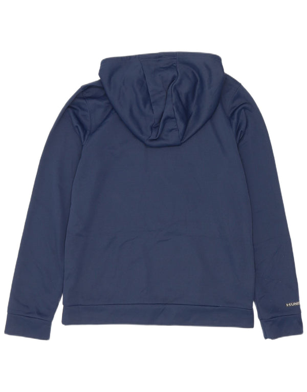 Felpa con cappuccio ampia da ragazzo Under Armour, 11-12 anni, grande blu navy