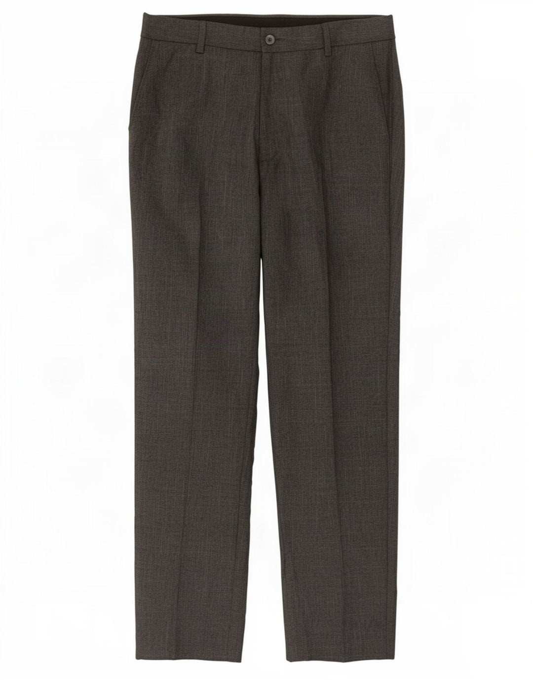 Pantaloni da abito slim da uomo Marks & Spencer W30 L29 Poliestere grigio