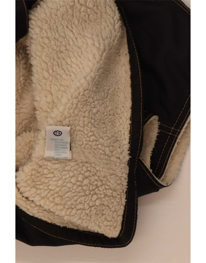 Gilet Sherpa per ragazzi C&A 11-12 anni in nylon nero