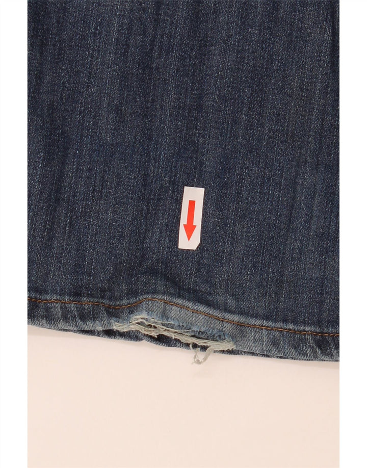 Jeans dritti da uomo Wrangler W36 L32 cotone blu
