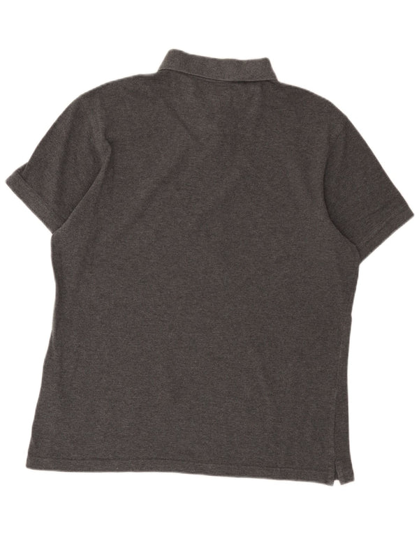 Polo da uomo Barbour XL in cotone grigio