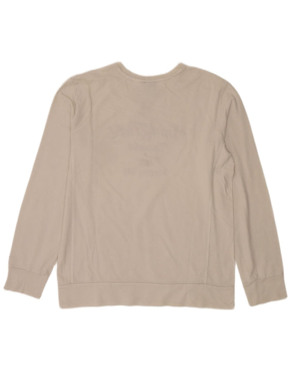 Felpa grafica da uomo Nike Felpa UK 45/47 XL Cotone bianco