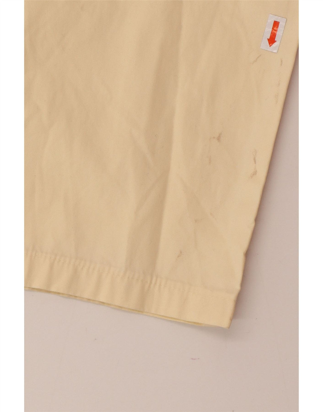 Pantaloni casual dritti da uomo HUGO BOSS Arkansas W36 L34 cotone bianco sporco