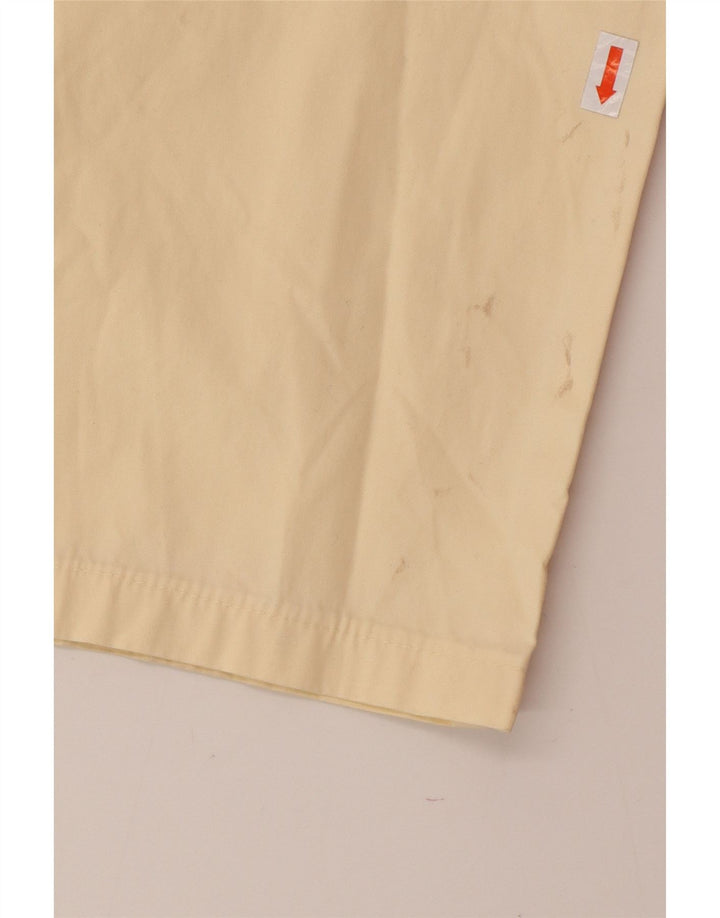 Pantaloni casual dritti da uomo HUGO BOSS Arkansas W36 L34 cotone bianco sporco