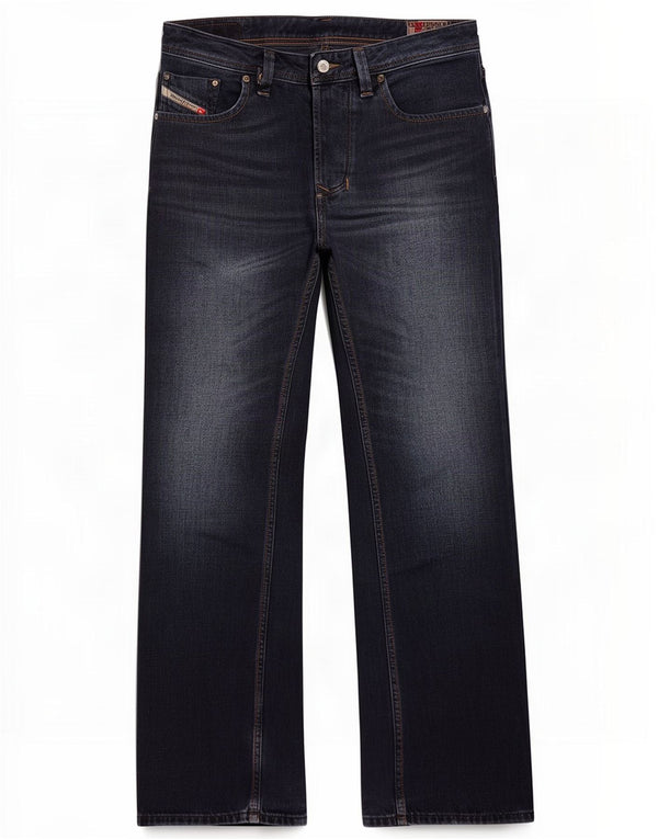 Jeans dritti regolari da uomo Diesel Larkee W29 L30 cotone blu