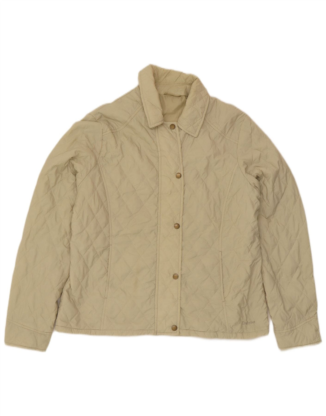 Giacca trapuntata da donna Barbour UK 18 XL kaki poliammide