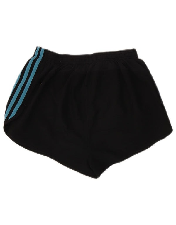 Pantaloncini sportivi ADIDAS Clima 365 da donna UK 8 piccoli poliestere nero