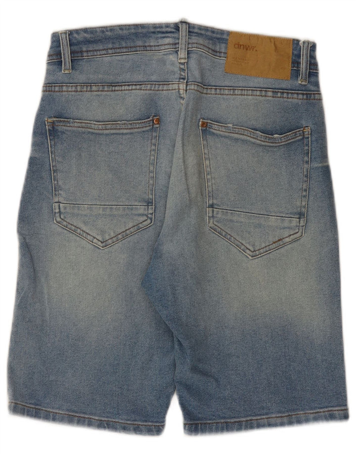Pantaloncini di jeans da uomo Zara EU 38 piccoli W30 cotone blu