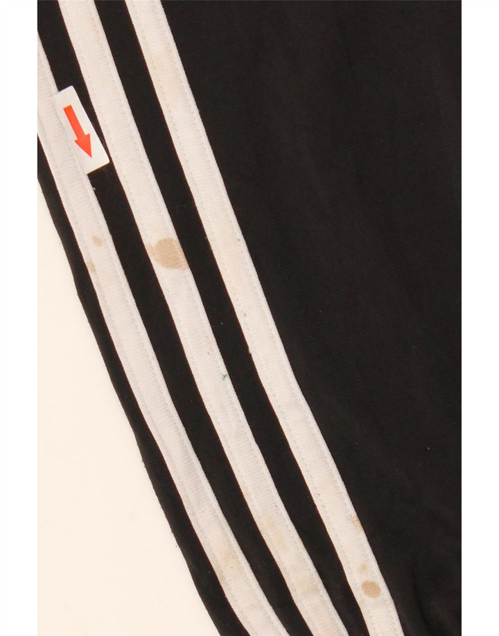 Giacca da ginnastica da uomo Adidas Large nera in poliestere
