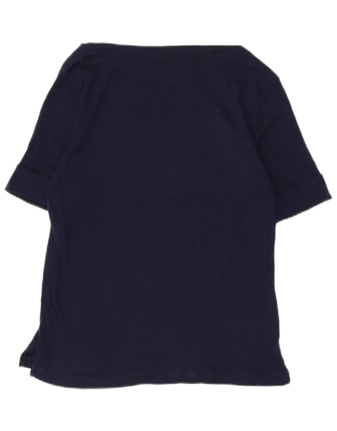 Top in camicetta da donna Ralph Lauren UK 10 piccolo blu navy