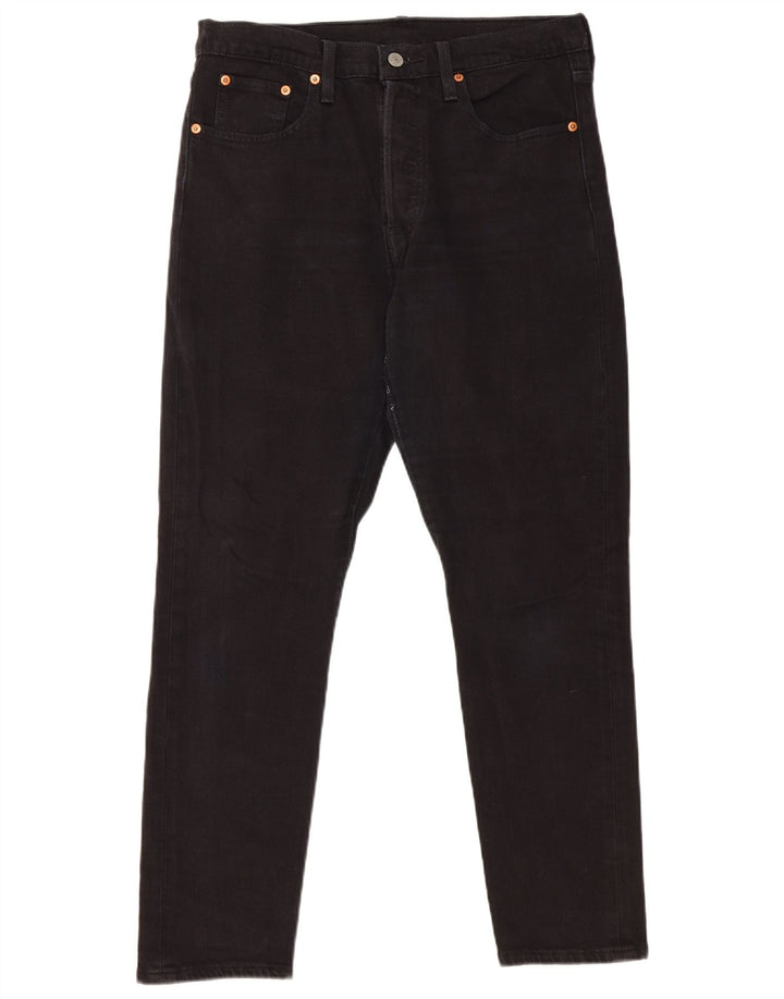 Levi's Uomo 501 Jeans dritti W29 L28 Cotone Nero