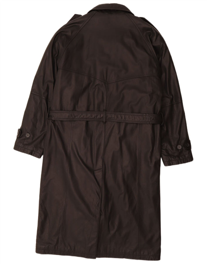 Trench in pelle da uomo WESTBURY IT 52 XL Pelle nera