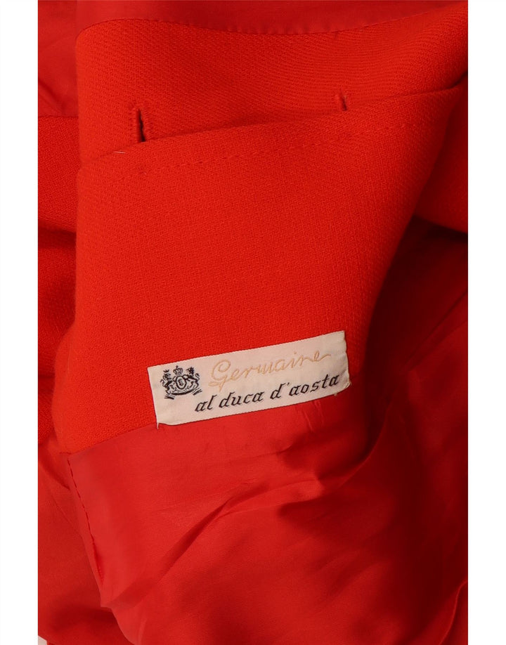 Set gonna da donna in 2 pezzi a 5 bottoni AL DUCA D'AOSTA IT 42 medio W26 rosso