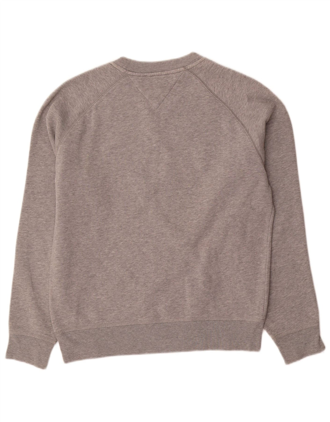 Felpa da uomo Tommy Hilfiger Maglione piccolo cotone chiazzato grigio