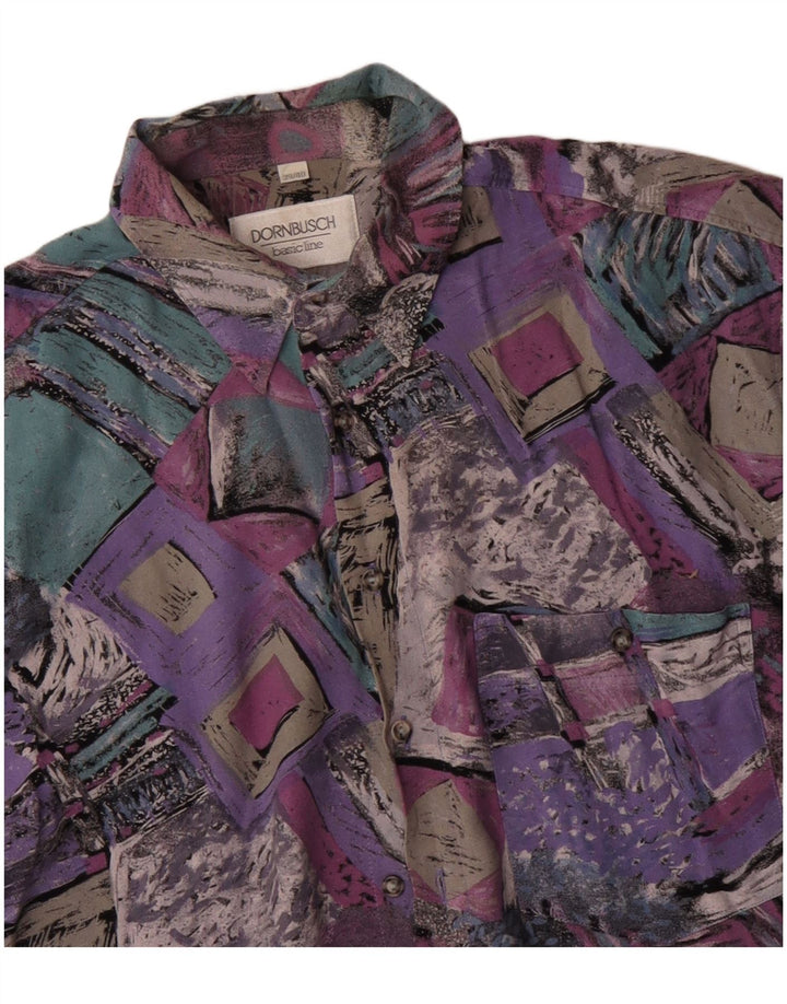Camicia da uomo DORNBUSCH Taglia 39/40 Viscosa patchwork multicolore media