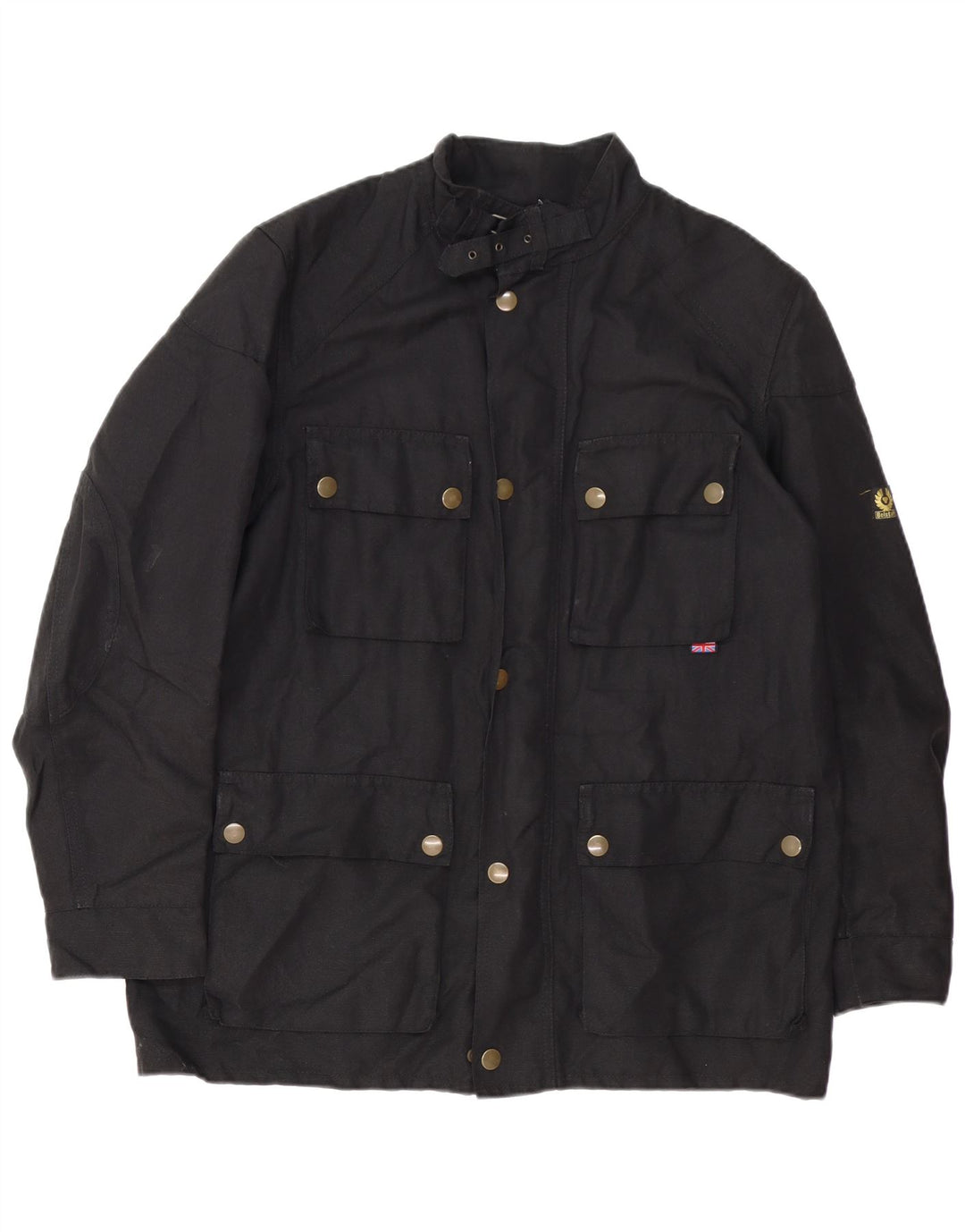 Giacca utilitaria da uomo BELSTAFF UK 38 cotone nero medio