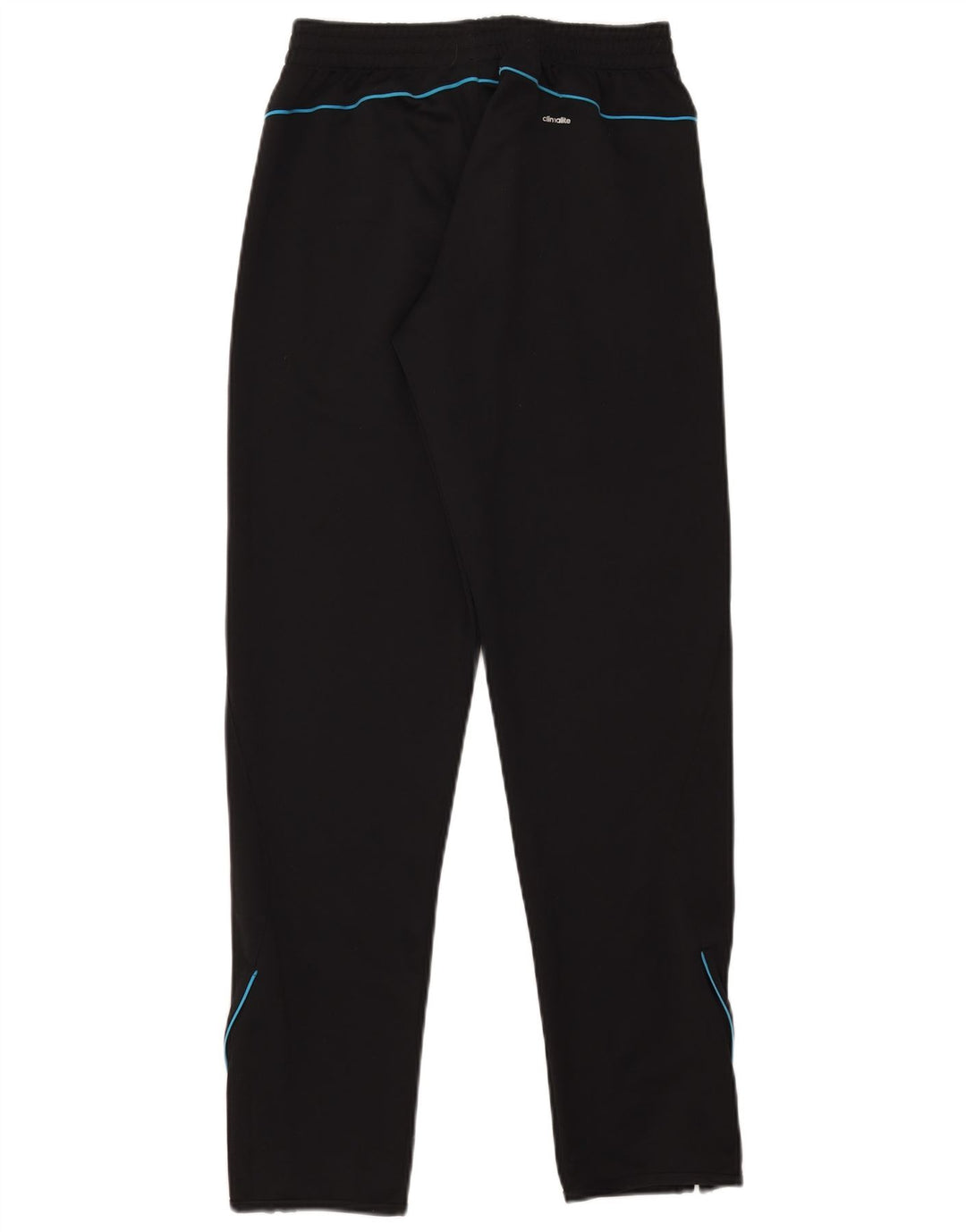 Pantaloni della tuta Adidas Climalite da ragazzo 15-16 anni in poliestere nero