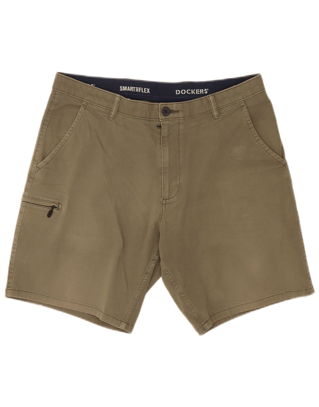 Pantaloncini cargo da uomo Dockers W34 Large in cotone kaki