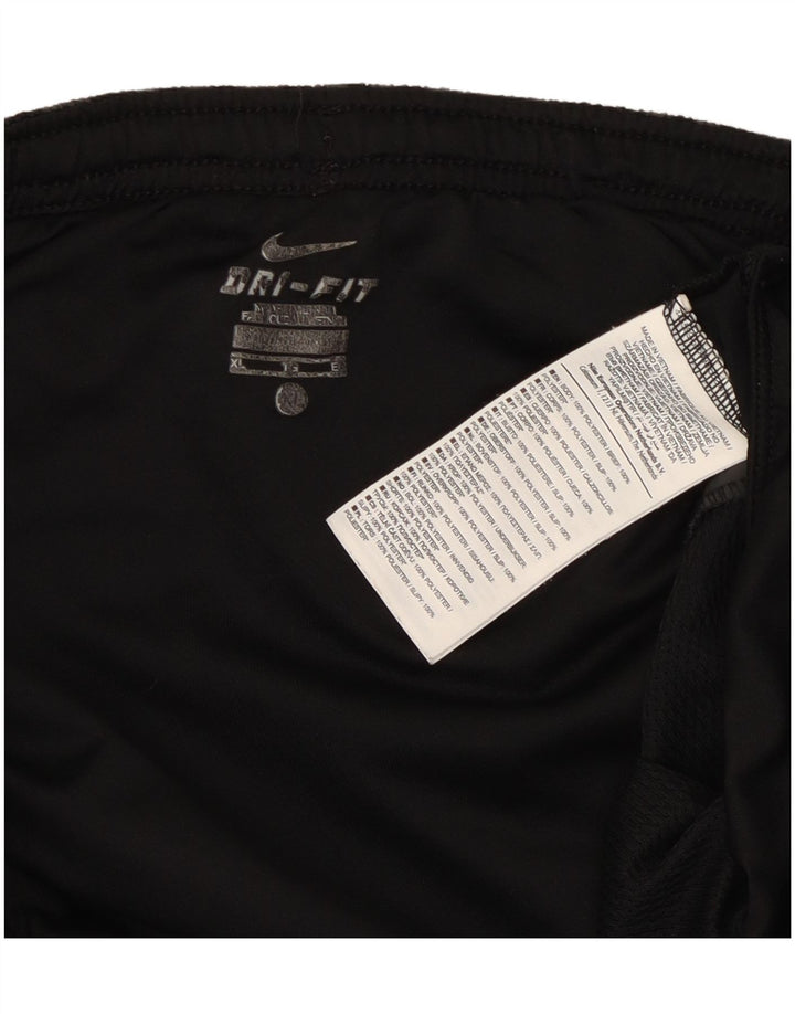 Pantaloncini sportivi Nike Dri Fit da uomo XL Poliestere geometrico nero