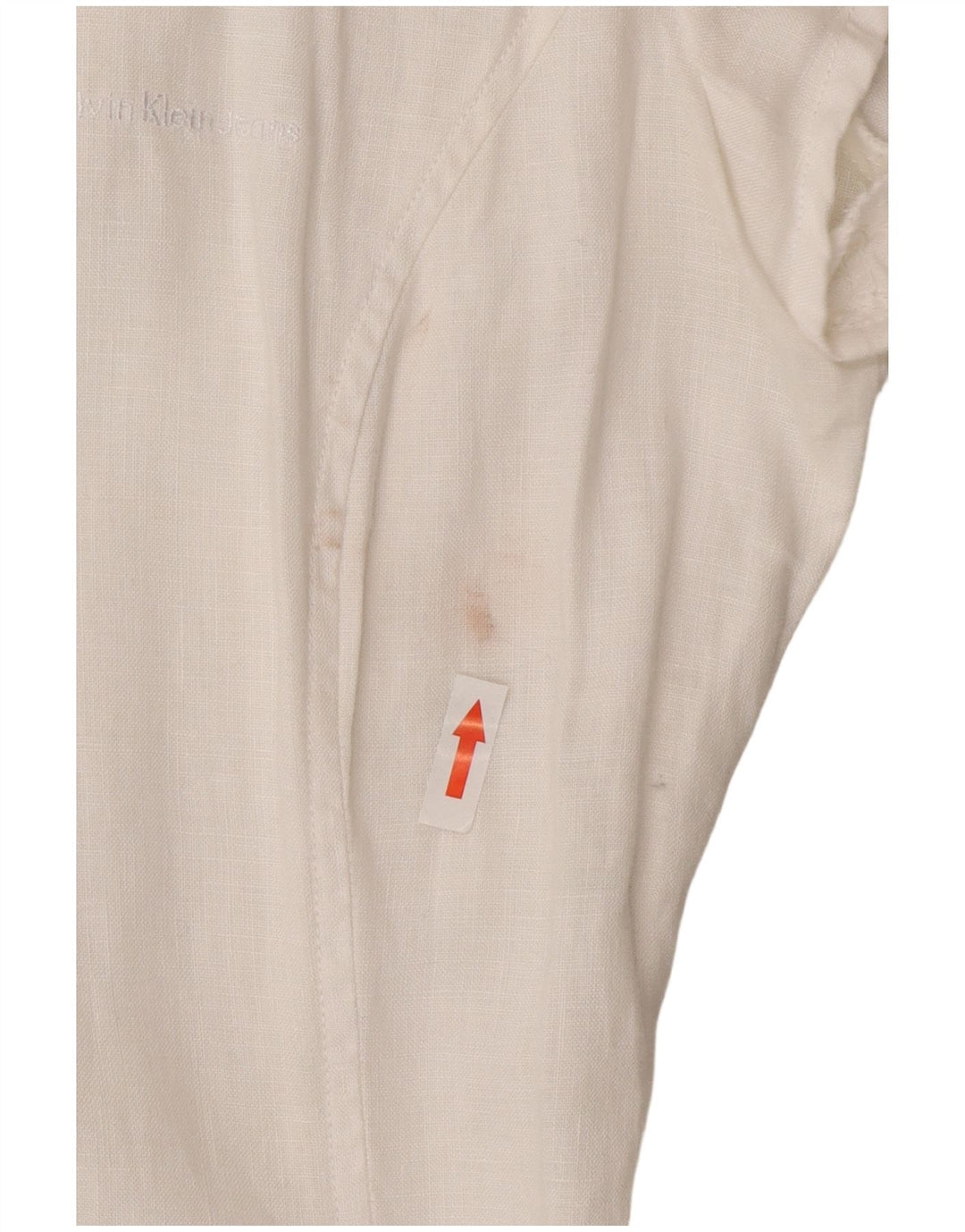 Abito a trapezio da donna Calvin Klein Jeans UK 14 bianco medio