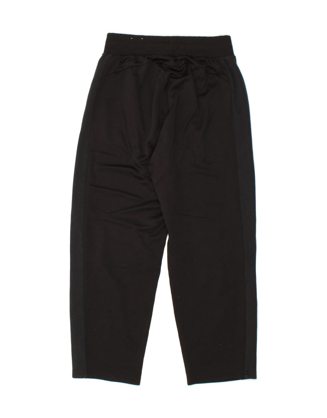 PUMA Womens Graphic Tracksuit Trousers UK 10 Small Black Colourblock Vintage Puma and Second-Hand Puma from Messina Hembry 