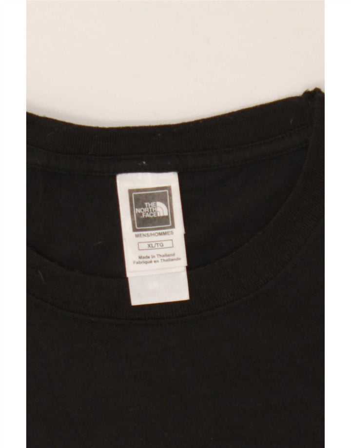 T-shirt da uomo The North Face Top XL poliestere nero