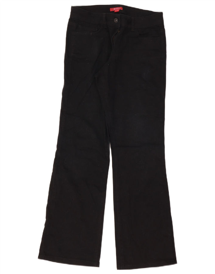 Jeans Bootcut da donna Monsoon UK 10 Small W30 L31 Cotone nero