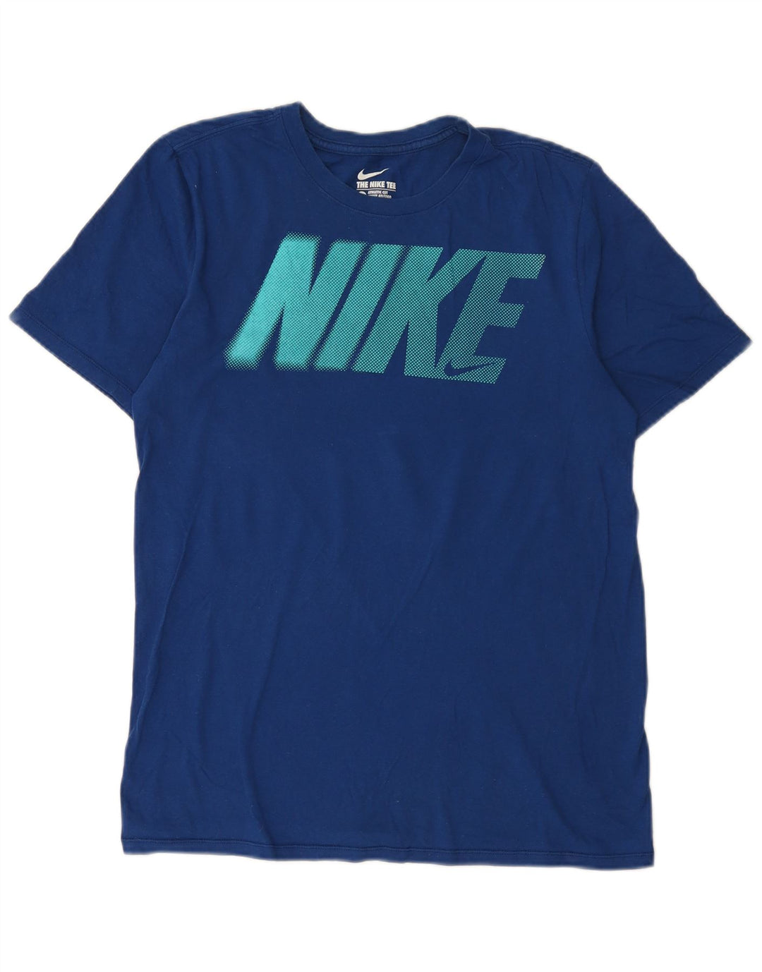 T-shirt grafica Nike da uomo con taglio atletico, colore blu navy medio