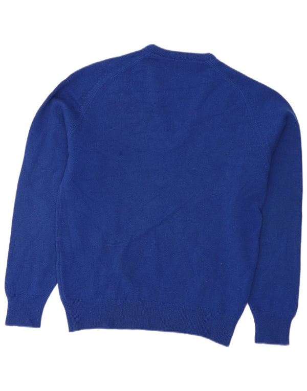 Maglione da uomo con scollo a V Pringle UK 40 Blu medio