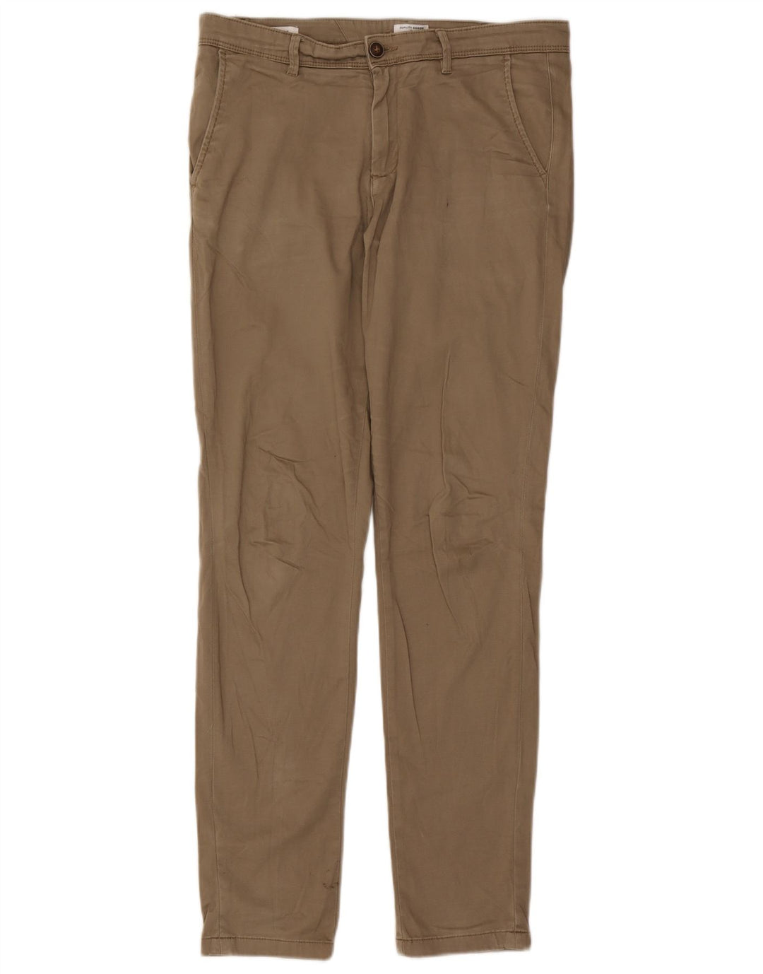 JACK & JONES Pantaloni chino slim da uomo W32 L32 Cotone beige