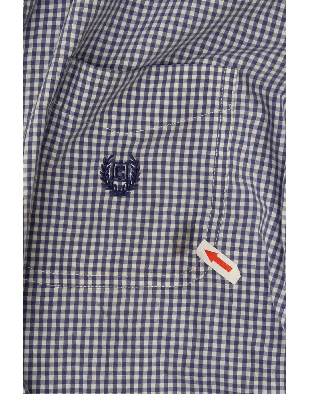 Camicia da uomo Chaps 2XL in cotone a quadri blu