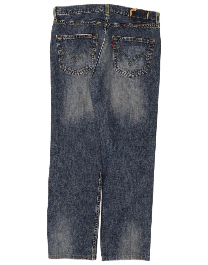 Jeans dritti da uomo Levi's W32 L28 Blu