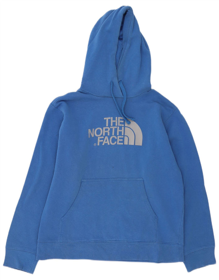 Felpa con cappuccio grafica da uomo The North Face in cotone blu medio