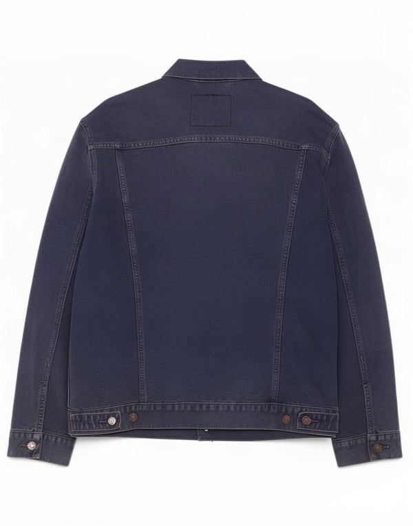 Giacca di jeans da uomo Levi's UK 42 XL Cotone blu navy