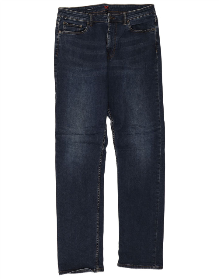 Crew Clothing Jeans dritti da uomo W36 L33 Cotone blu