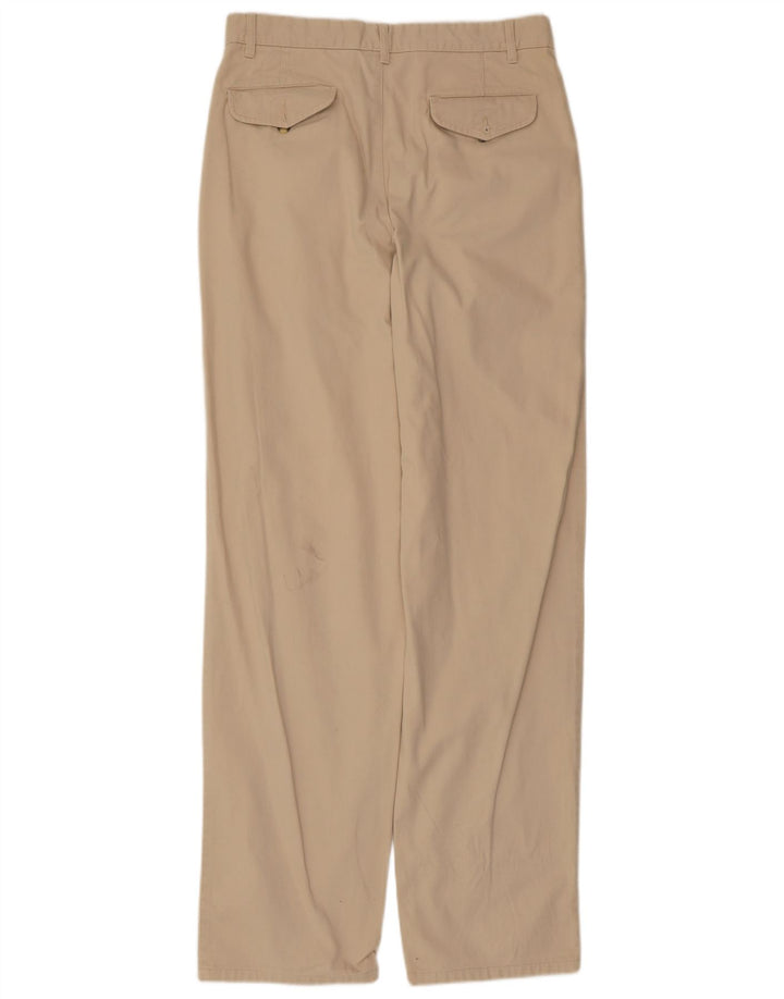 Pantaloni Chino da Uomo con Pegged Stefanel IT 48 Medio W32 L35 Cotone Beige