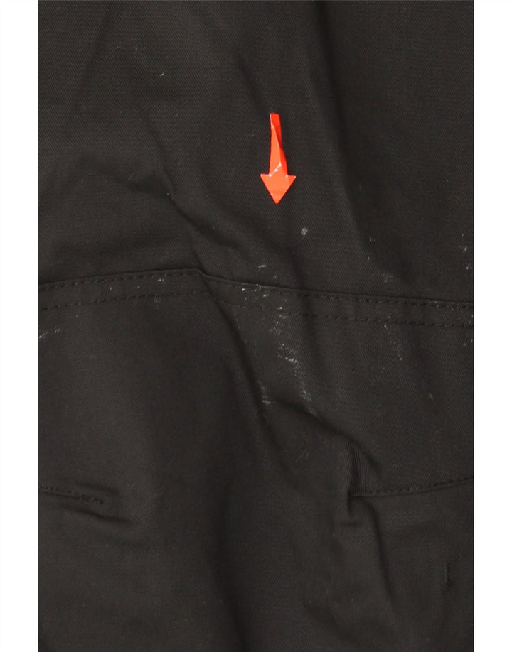Pantaloni cargo dritti da uomo Dickies W38 L28 poliestere nero